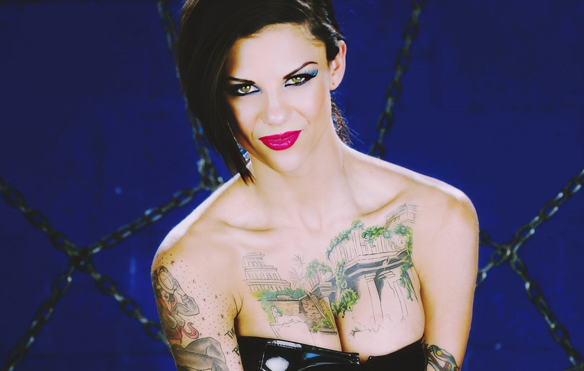 El regreso de Bonnie Rotten (The Cumback, 2018) Brunette Slender tattooed Alternative Fetish