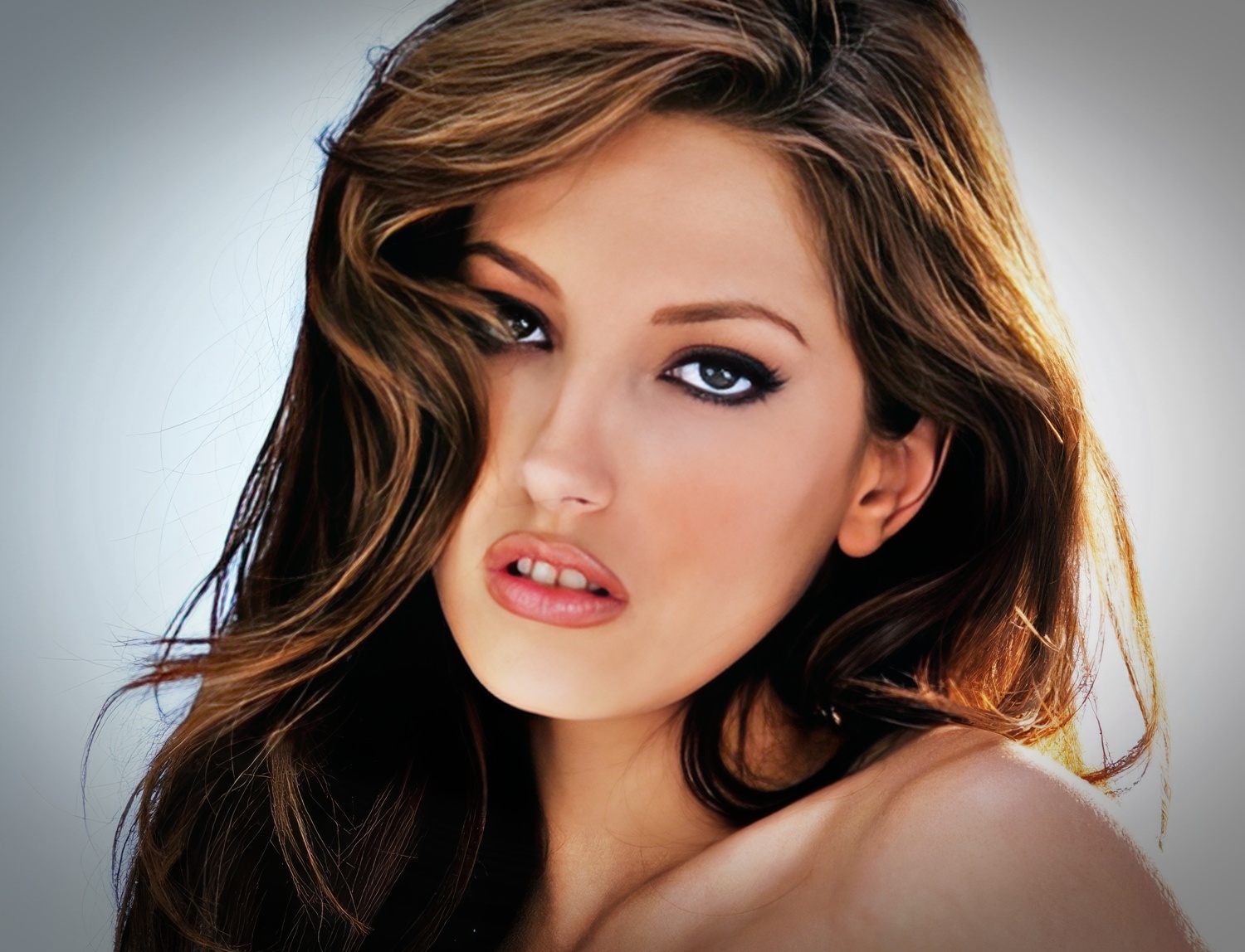 Jenna Haze Teenager Profile Face Portrait