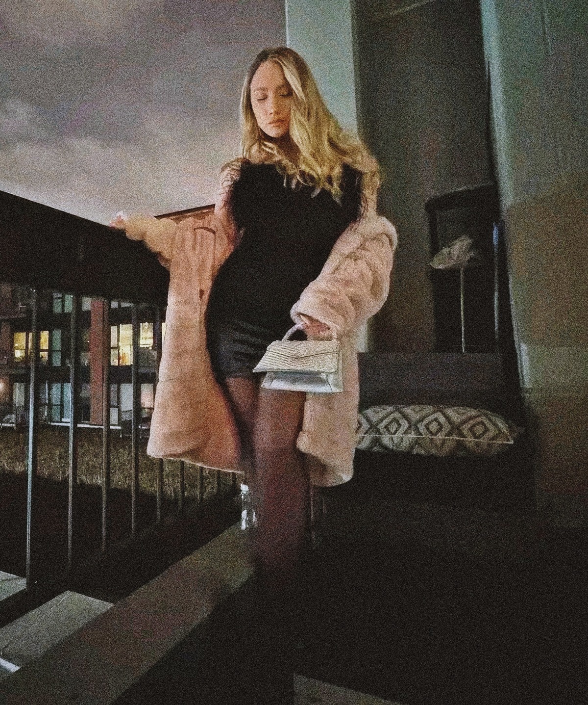 AJ Applegate at 35 Years Old: Is All About. Happy New Year 2025 Black Tight Dress Gala Night