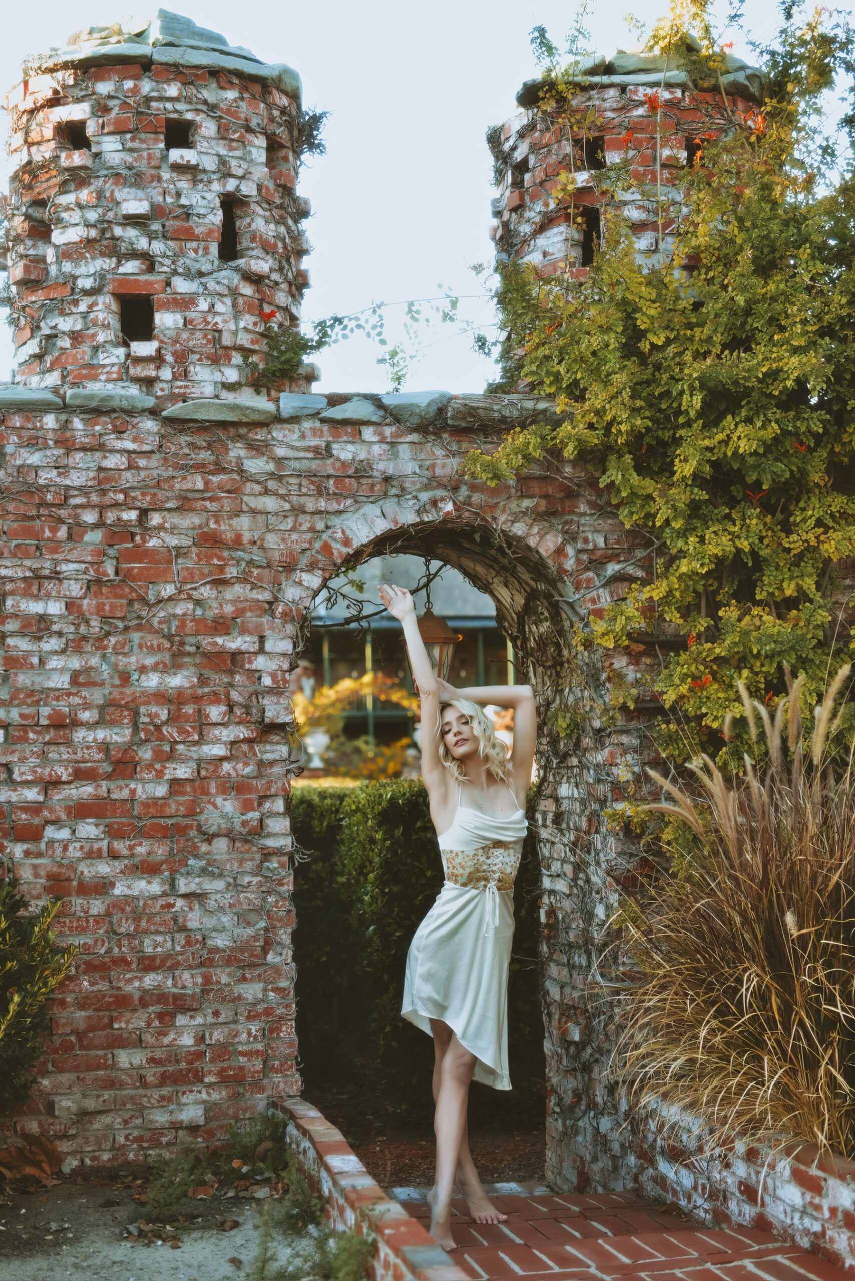 Kenna James at 30 Years Old as Erotic Centerfold Art Model (2025) Fairy Tales Princess Blonde Castles Garden
