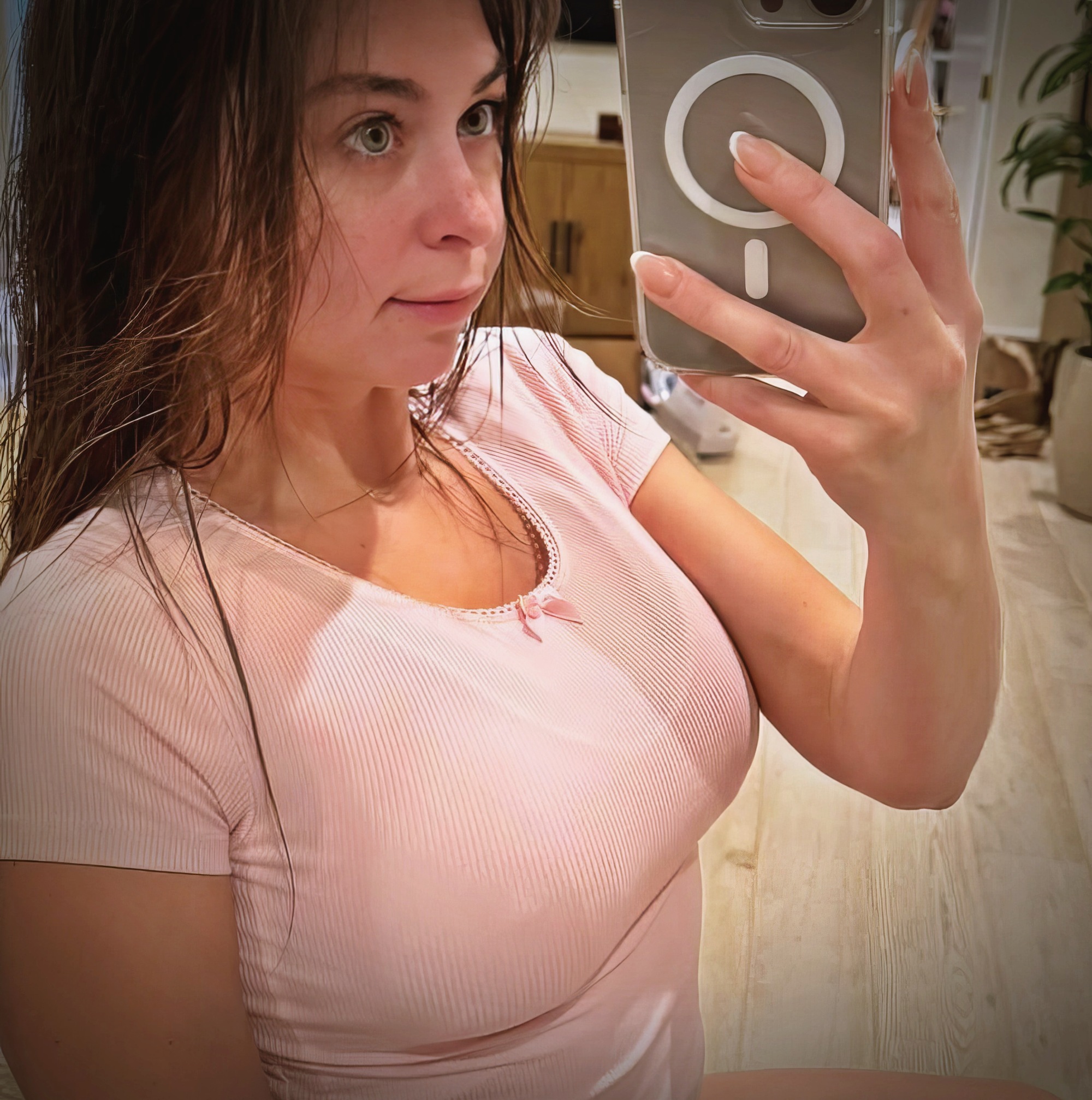 Riley Reid at 34 Years Old: Busty and Buxom MILF Selfie (July, 2025)