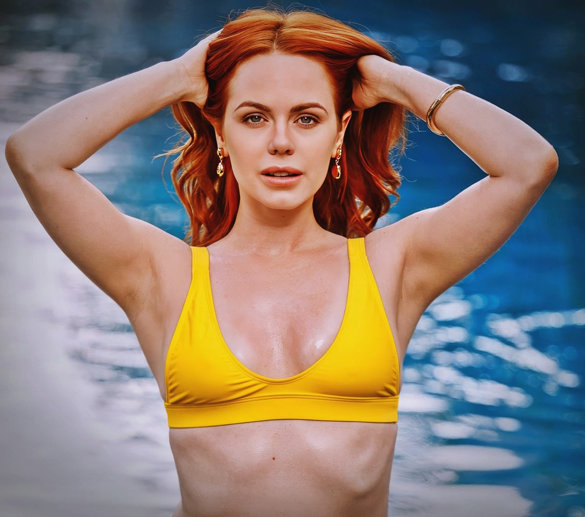 Ella Hughes at 25 Years Old: Insatiable Appetite (Blacked, 2020) Delicate Redhead Princess All Natural