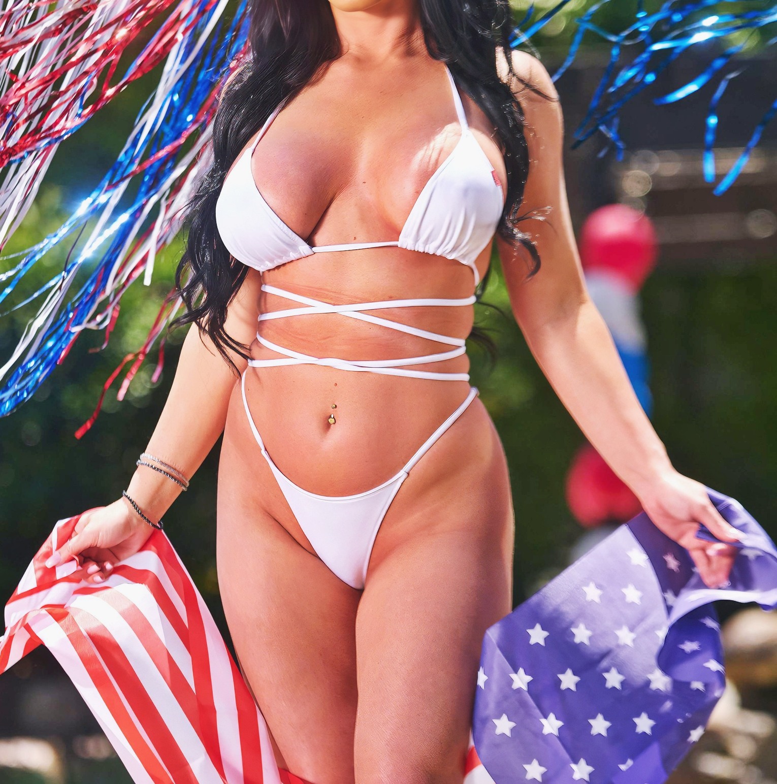 Jennifer White at 37 Years Old: Red, White & Blu: An All-Girl Hotwife Featurette (ElegantAngel, 2025) White Siwmsuit Porn Best MILF Buxom Busty Bombshells Bodies