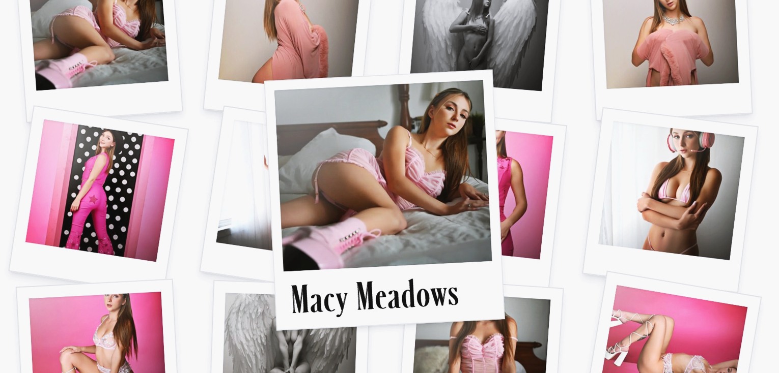 Macy Meadows at 27 Years Old as Centerfold Erotic Model All Natural Blonde Delicate Princess Green Eyes (OfficialSite, 2026)